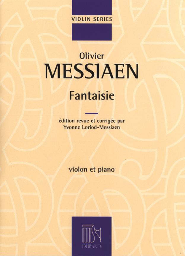 Fantaisie Pour Violon Et Piano